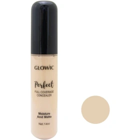 کانسیلر گلویک GLOWIC مدل Perfect شماره 001 حجم 14 میلی لیتر